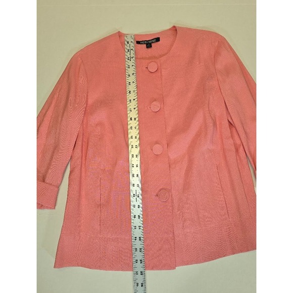 Evelyn & Arthur Women's Coral Pink 2 Piece Pant Suit Set Size 8 - Picture 9 of 11